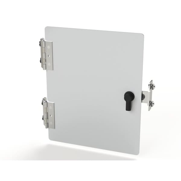 Panel, 10-1/2 in. H x 8-1/2 in. W x 0.08 in. L, Carbon Steel